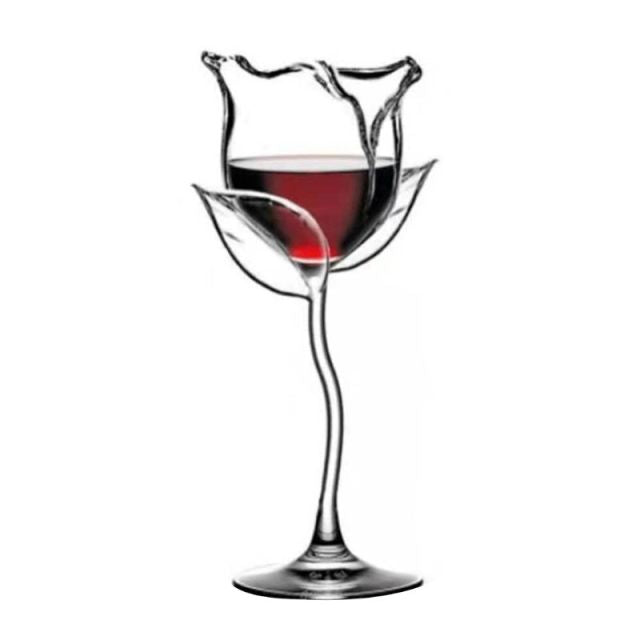 Luxury Pink Wine Glass