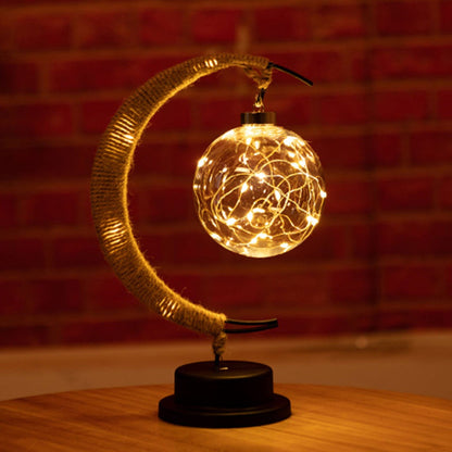 Sleek Half Moon LED Table Lamp - Cofik