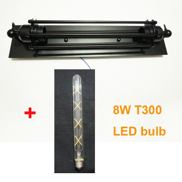 Rustic Metal LED Sconce Light Fixture - Cofik