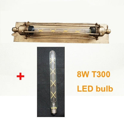 Rustic Metal LED Sconce Light Fixture
