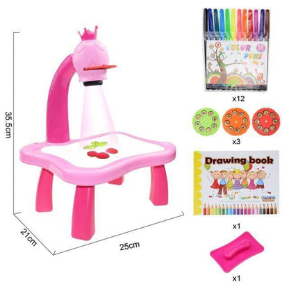 Fun Kids Art Projection Drawing Desk