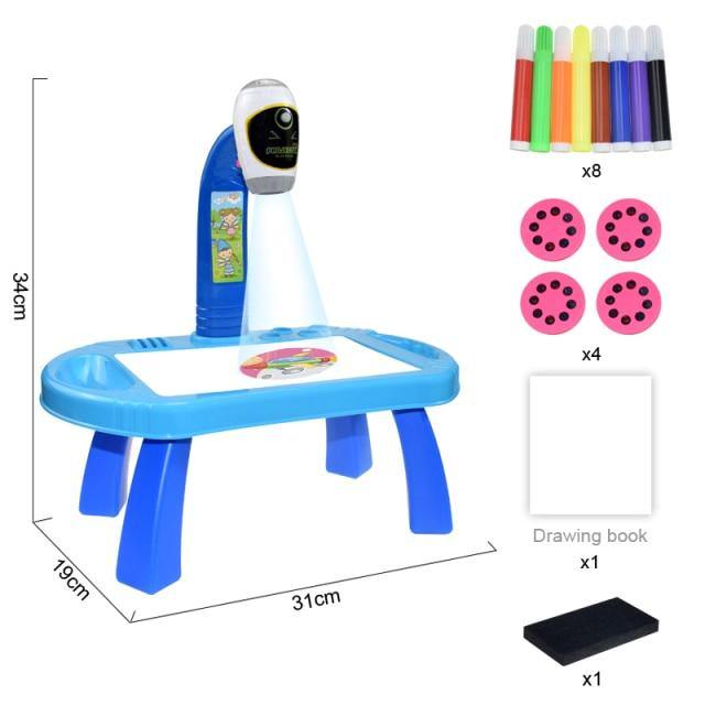 Fun Kids Art Projection Drawing Desk