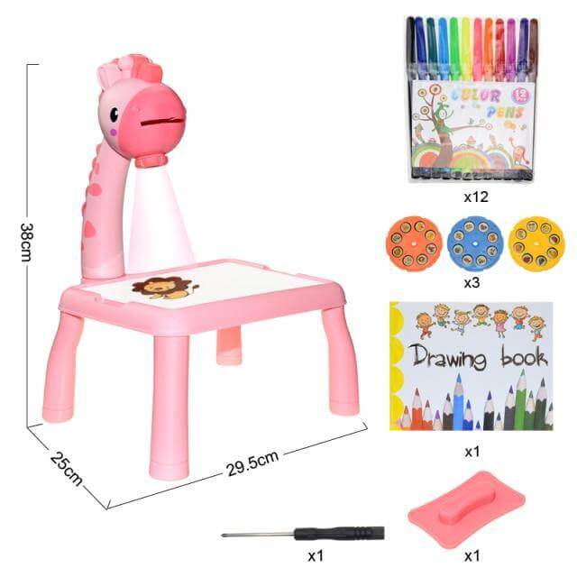 Fun Kids Art Projection Drawing Desk - Cofik