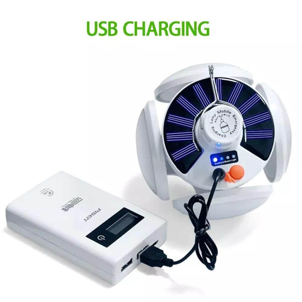 Outdoor Rechargeable Solar Powered Camp Light