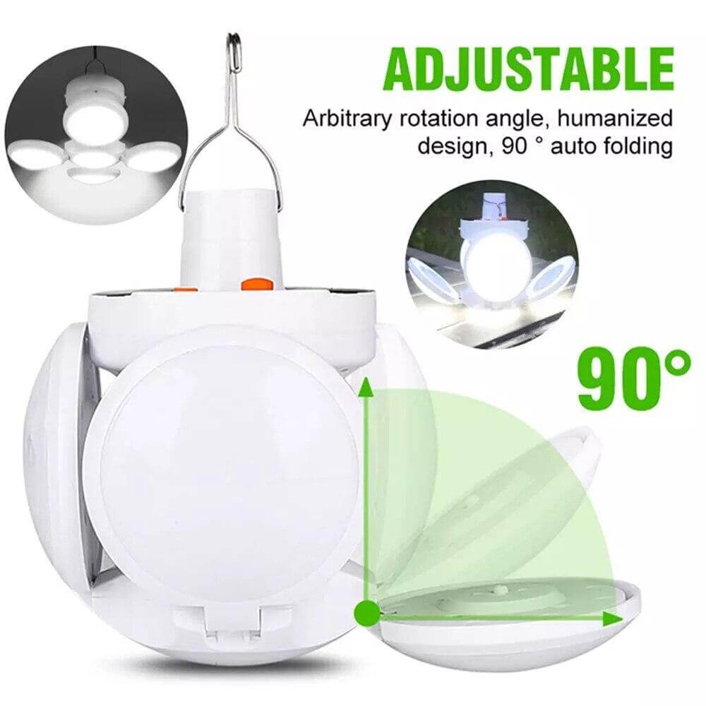 Outdoor Rechargeable Solar Powered Camp Light