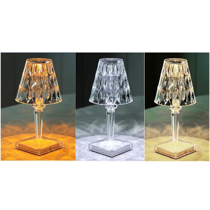 Luxury Crystal Desk Lamp