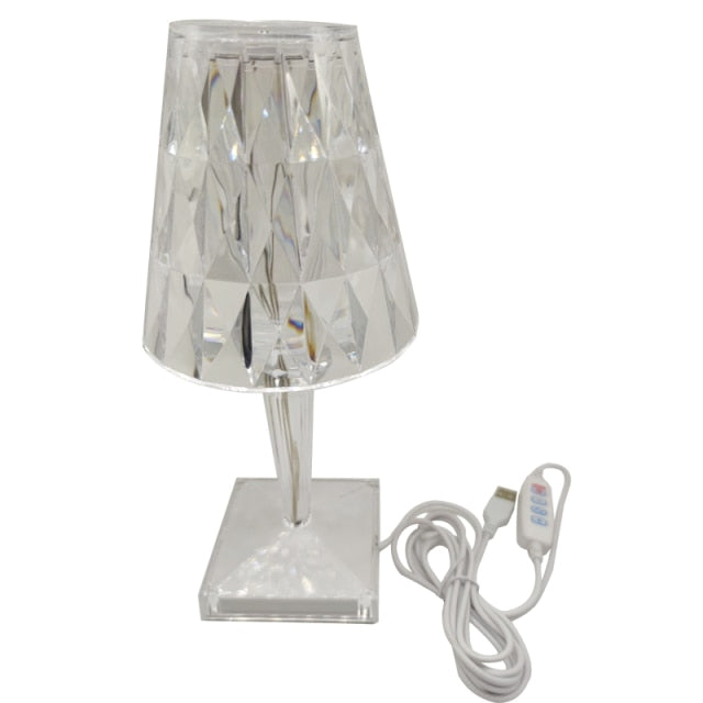 Luxury Crystal Desk Lamp