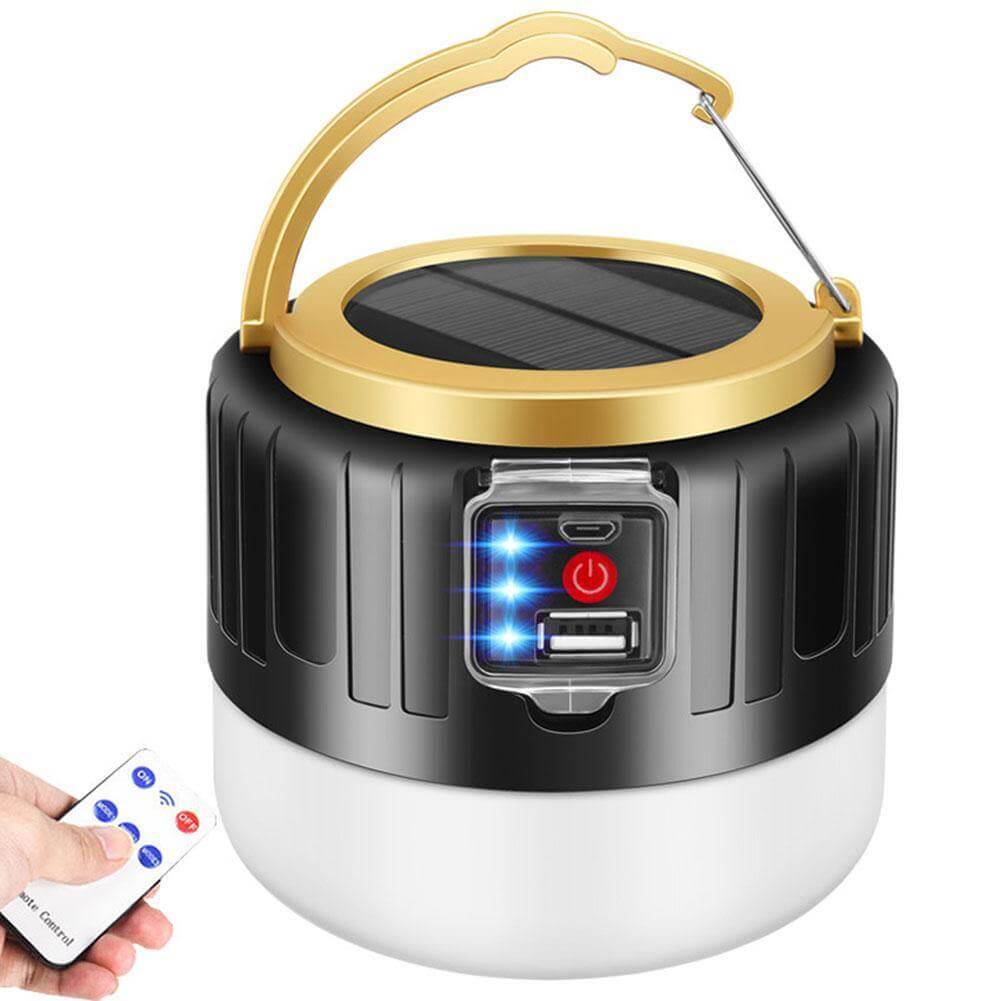 Portable Solar Powered LED Camp Light