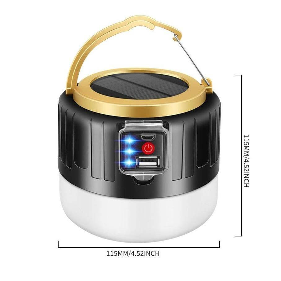Portable Solar Powered LED Camp Light