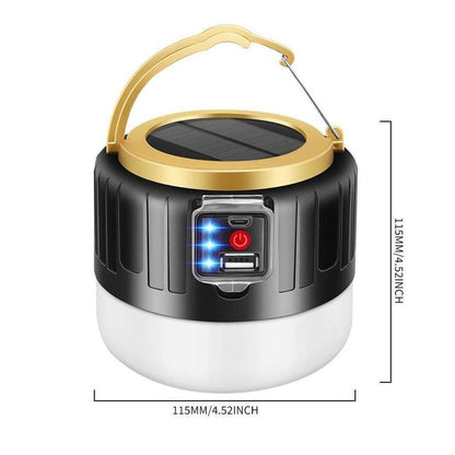 Portable Solar Powered LED Camp Light