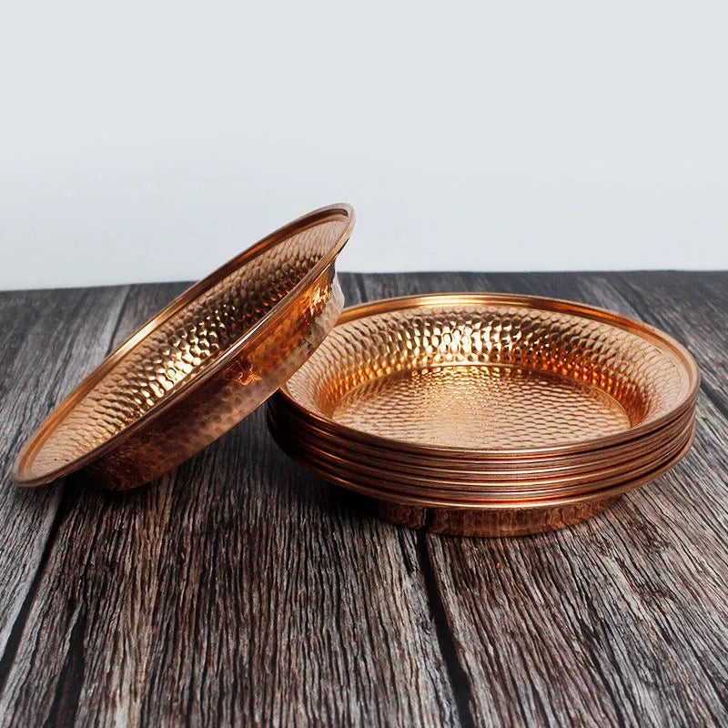 Natural Copper Therapy Plate Set