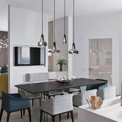 Elegant Modern Oval Hanging Light