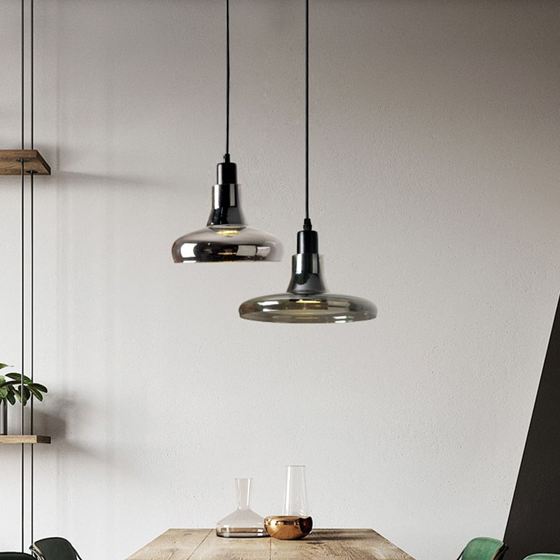 Elegant Modern Oval Hanging Light