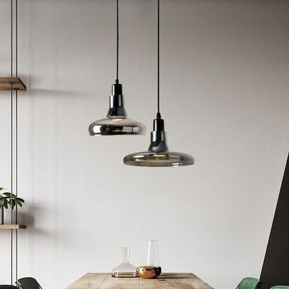 Elegant Modern Oval Hanging Light