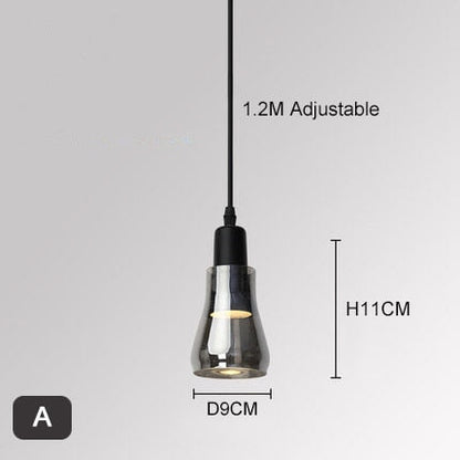 Elegant Modern Oval Hanging Light