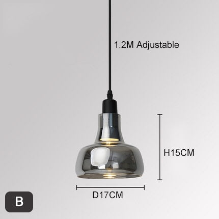 Elegant Modern Oval Hanging Light