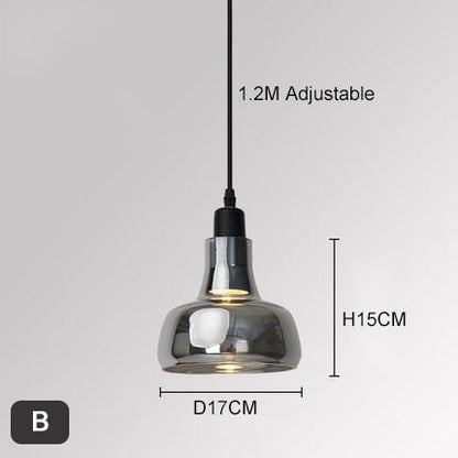 Elegant Modern Oval Hanging Light