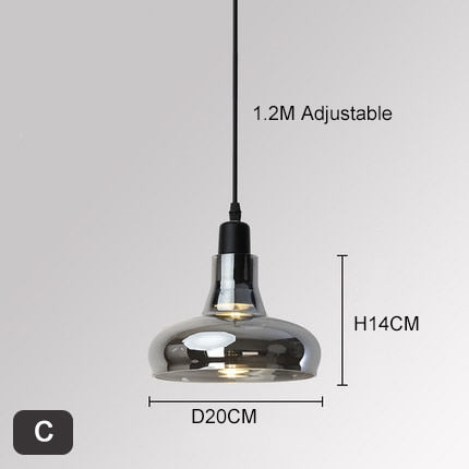 Elegant Modern Oval Hanging Light
