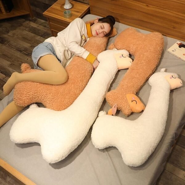 Plush Alpaca Faux Fur Pillow