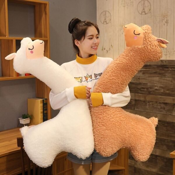 Plush Alpaca Faux Fur Pillow