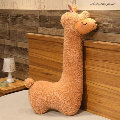 Plush Alpaca Faux Fur Pillow