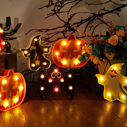 Spooky Pumpkin LED Table Light