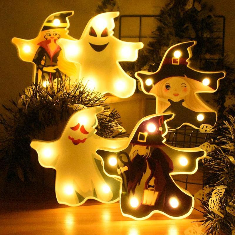 Spooky Pumpkin LED Table Light