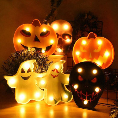 Spooky Pumpkin LED Table Light