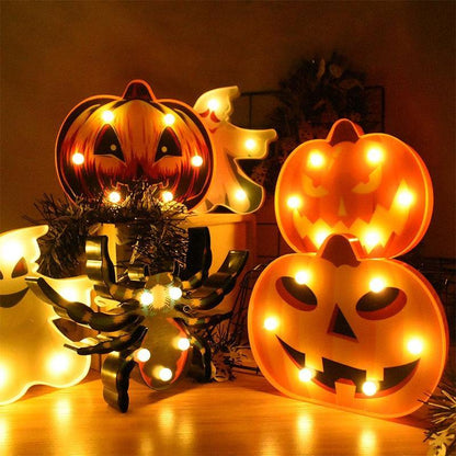 Spooky Pumpkin LED Table Light
