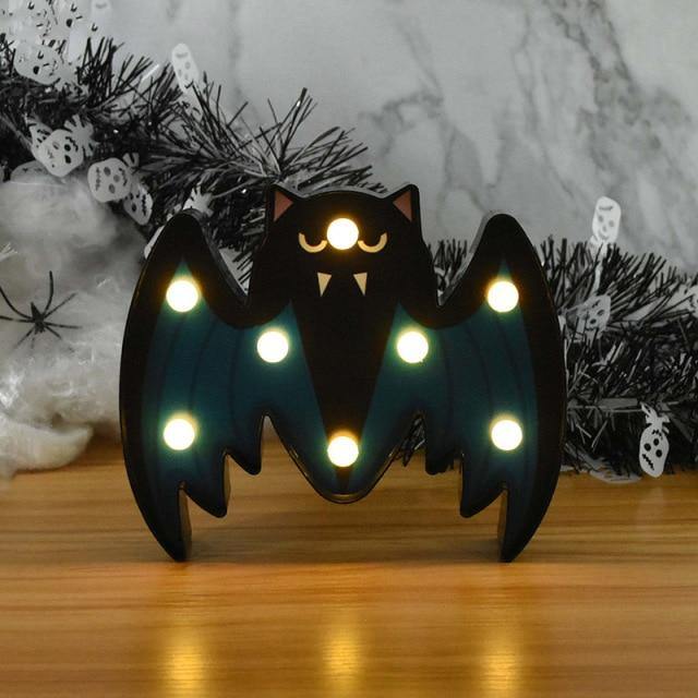 Spooky Pumpkin LED Table Light