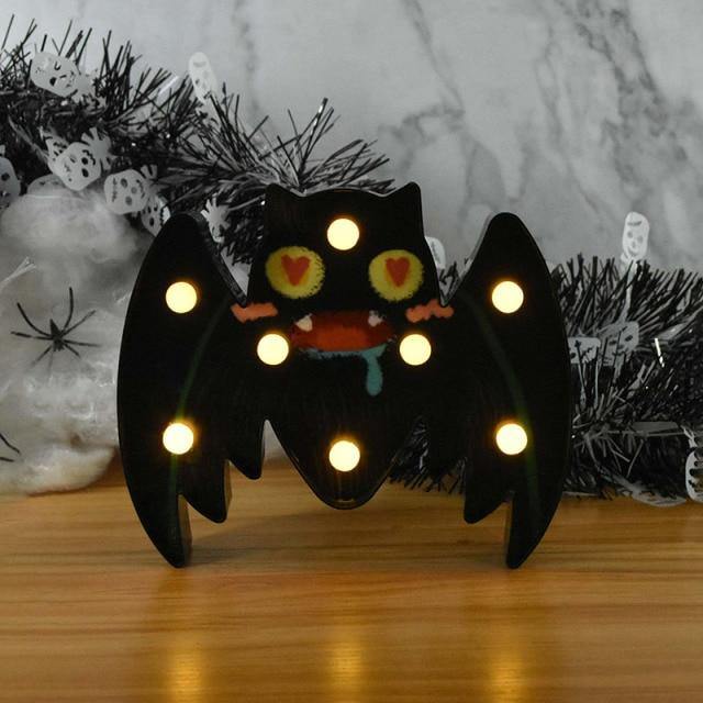 Spooky Pumpkin LED Table Light