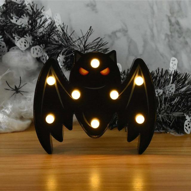 Spooky Pumpkin LED Table Light