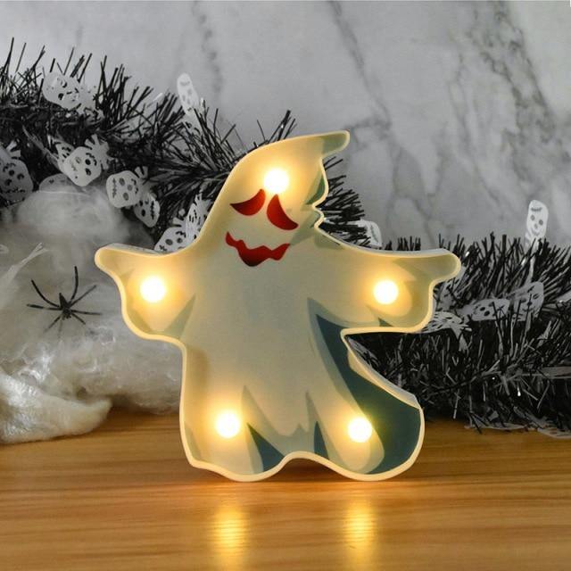 Spooky Pumpkin LED Table Light