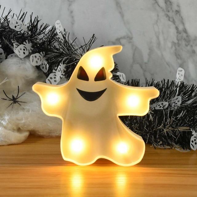 Spooky Pumpkin LED Table Light