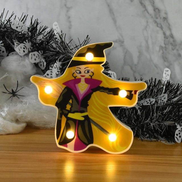 Spooky Pumpkin LED Table Light
