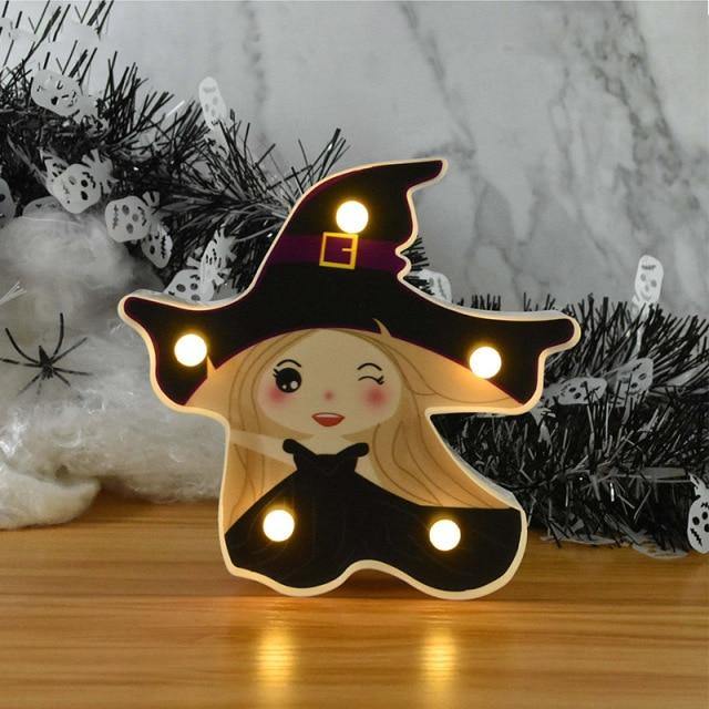 Spooky Pumpkin LED Table Light