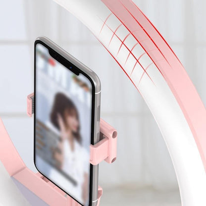 Portable Rechargeable Dimming Round LED Selfie Light