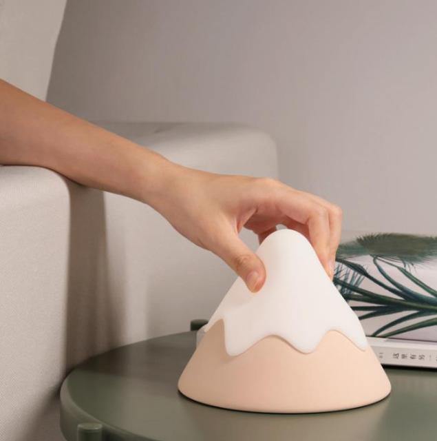Warm White Compact Bedside USB Night Lamp
