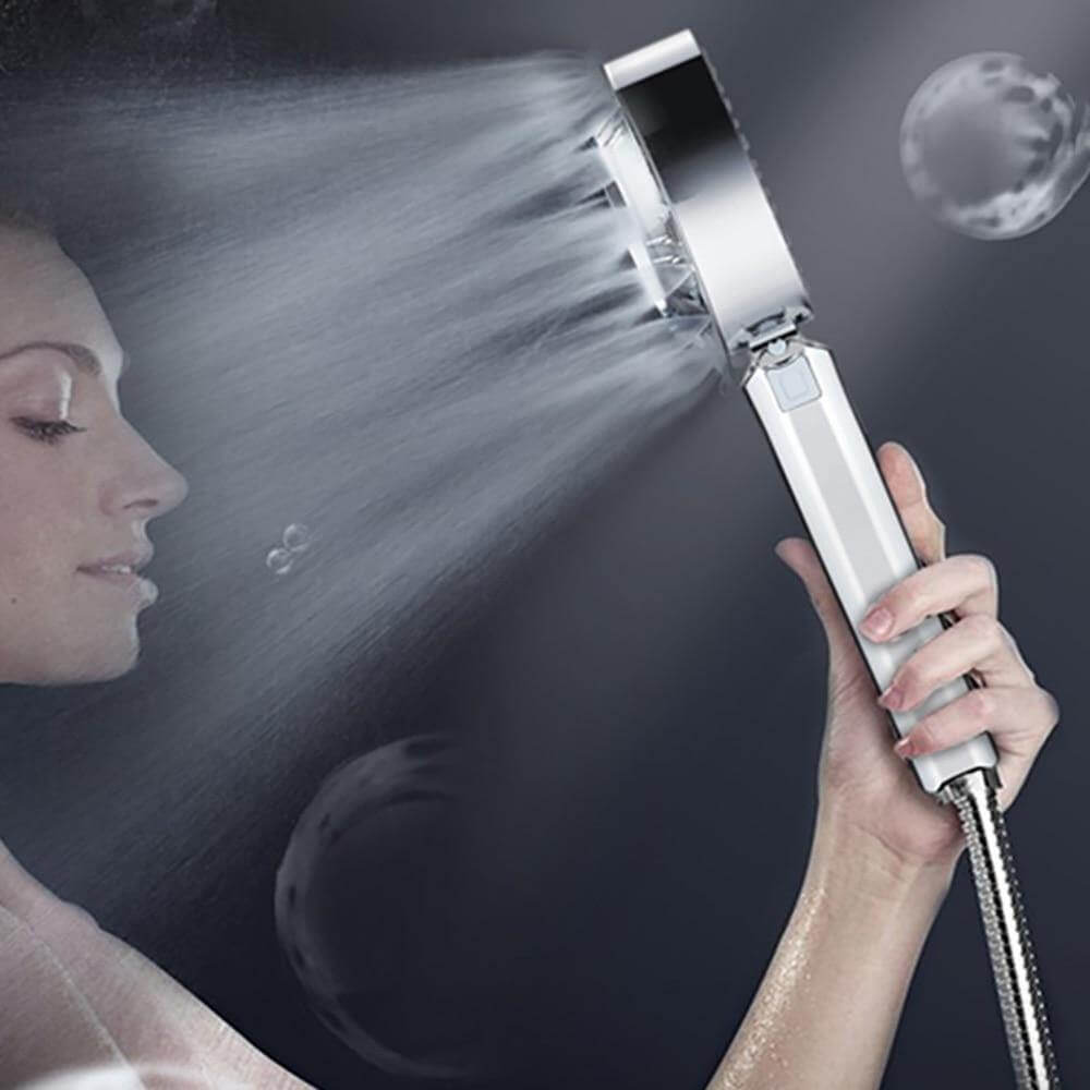 Powerful Dual Shower Head with Soap Dispenser