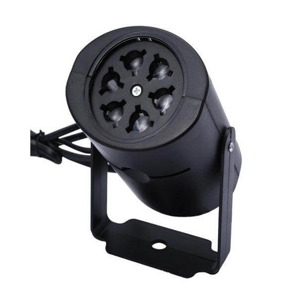 Colorful Outdoor Halloween Projector Light Show