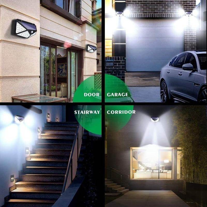 Bright Waterproof Solar Wall Lamp