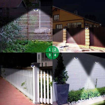 Bright Waterproof Solar Wall Lamp