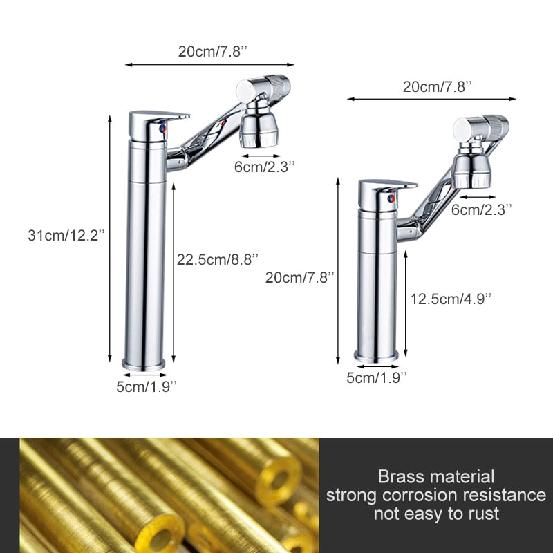 Premium 360 Rotating Kitchen Faucet