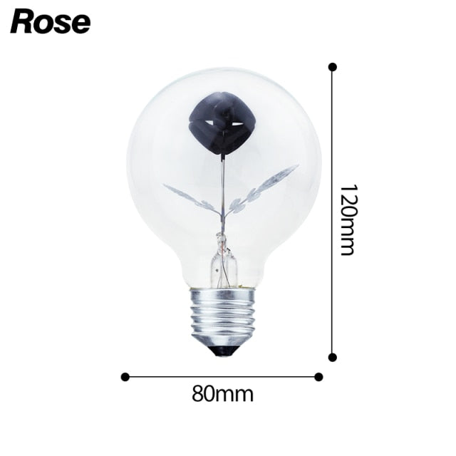 Retro Style Pendant Love Lamp