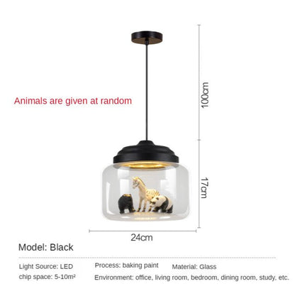 Simple Glass Pendant Light Fixture - Cofik