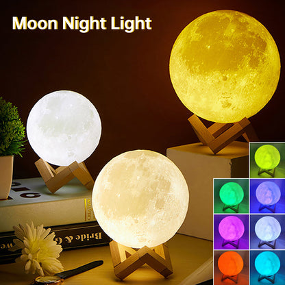 LED Sensory Night Light Rechargeable Table Lamp