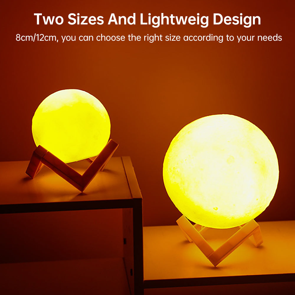 LED Sensory Night Light Rechargeable Table Lamp