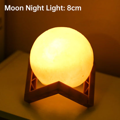 LED Sensory Night Light Rechargeable Table Lamp