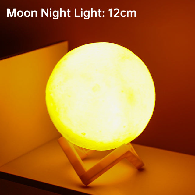 LED Sensory Night Light Rechargeable Table Lamp