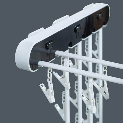Foldable Wall Mount Sock Drying Rack Organizer